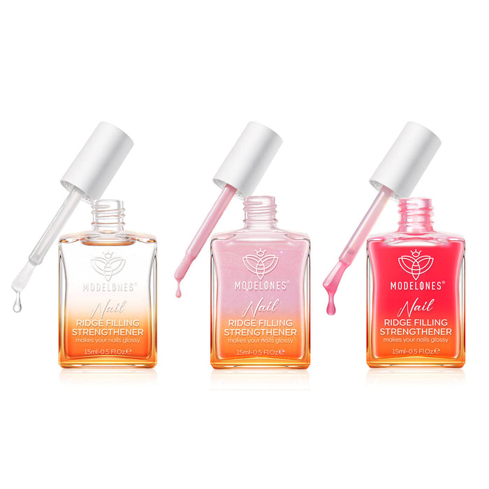Nail Ridge Filler Strengthener Trio Nail Care MODELONES #