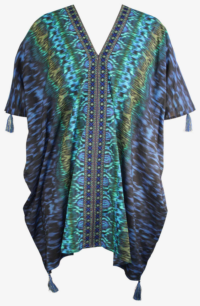 Caftan Swim Cover Up in Alhambra