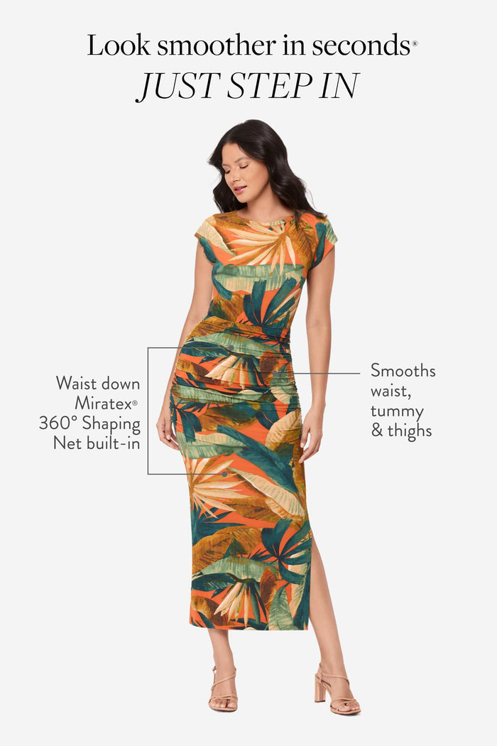 Cali Shaping Dress in Tropicale Sole