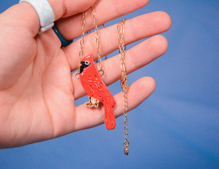 Cardinal Necklace