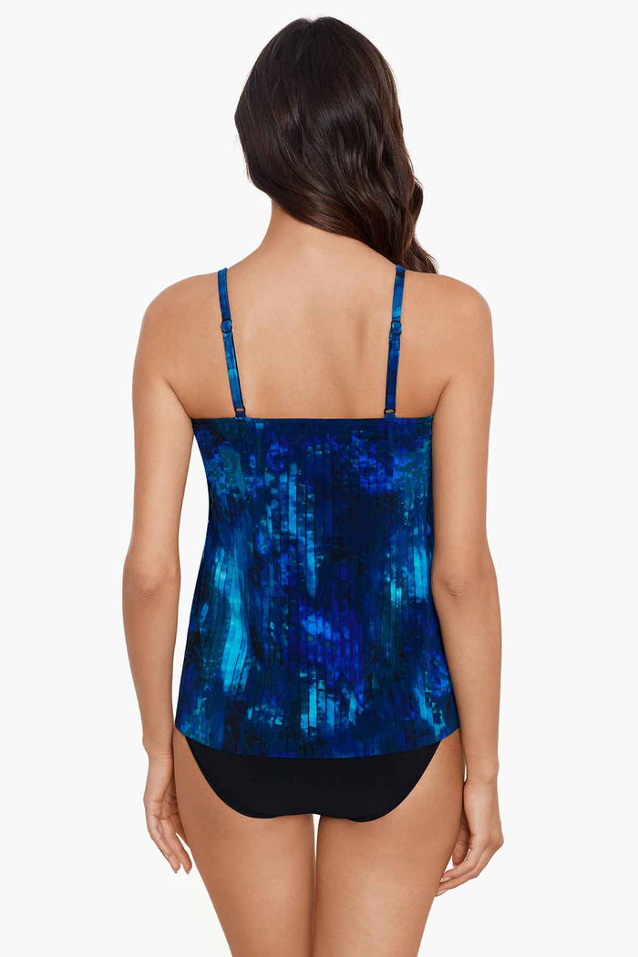 Carma Tankini Top in Hazy Daze