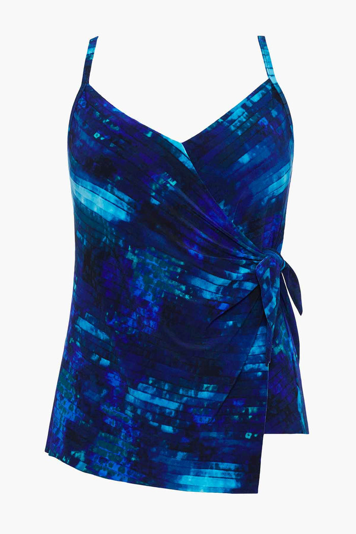 Carma Tankini Top in Hazy Daze