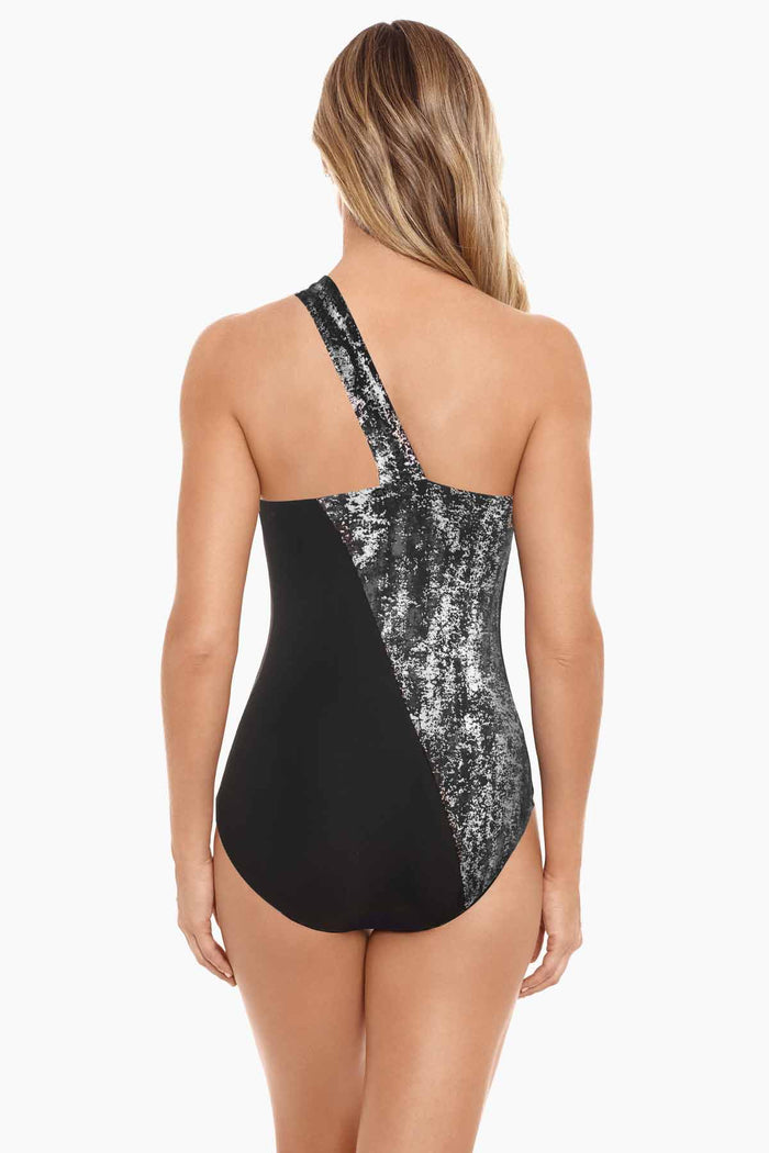 Back view of the Into The Mystic Cassandra swimsuit