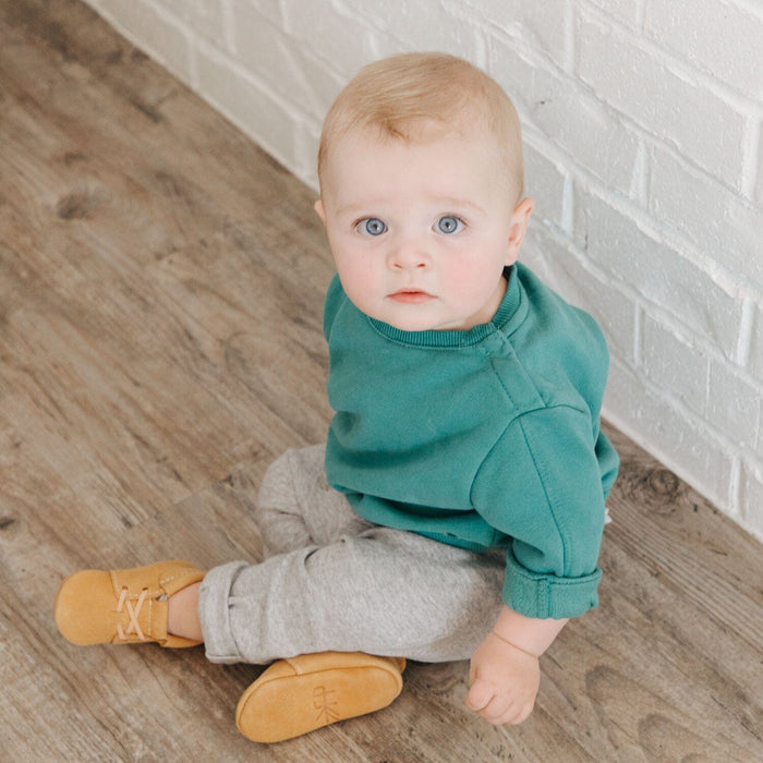 Cedar Oxford Baby Shoe - Babies in Bloom