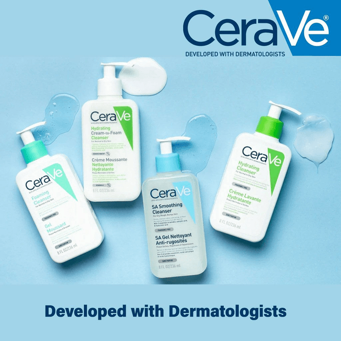 CeraVe Hydrating Facial Cleanser - 236ml (8oz), Facial Cleansers