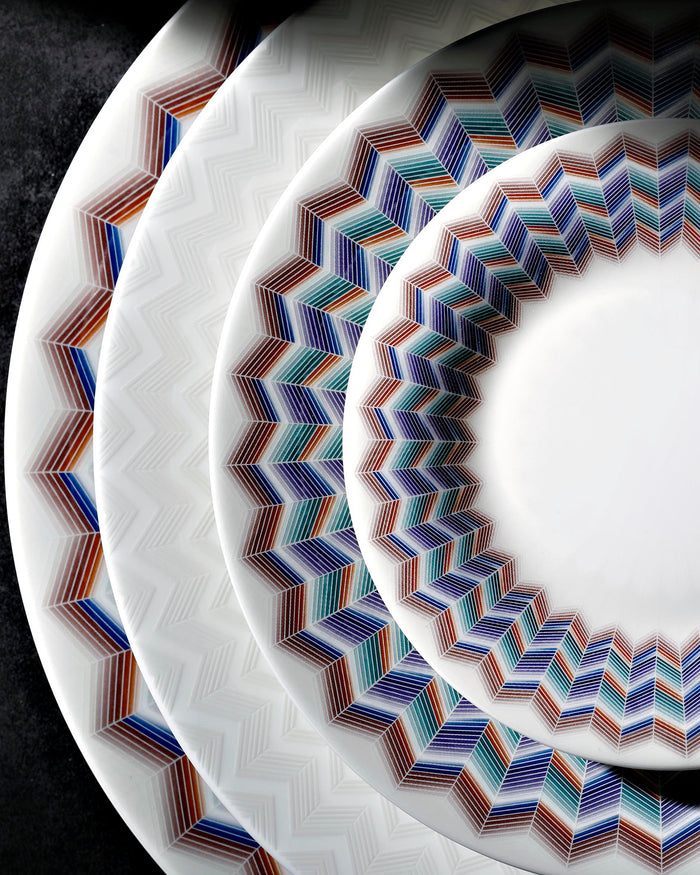 Charger Plate ZIG ZAG  Jarris 148 diam. 12.5"