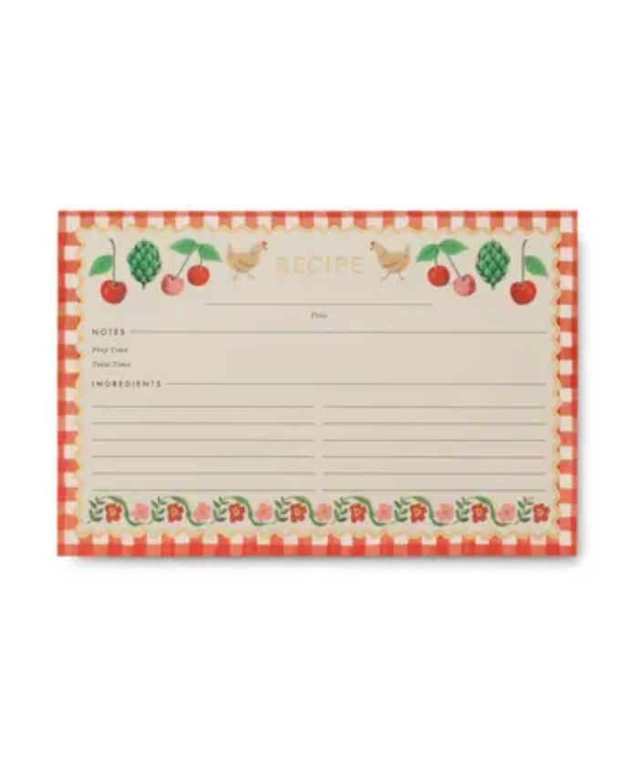 Cherry Farm Recipe Cards