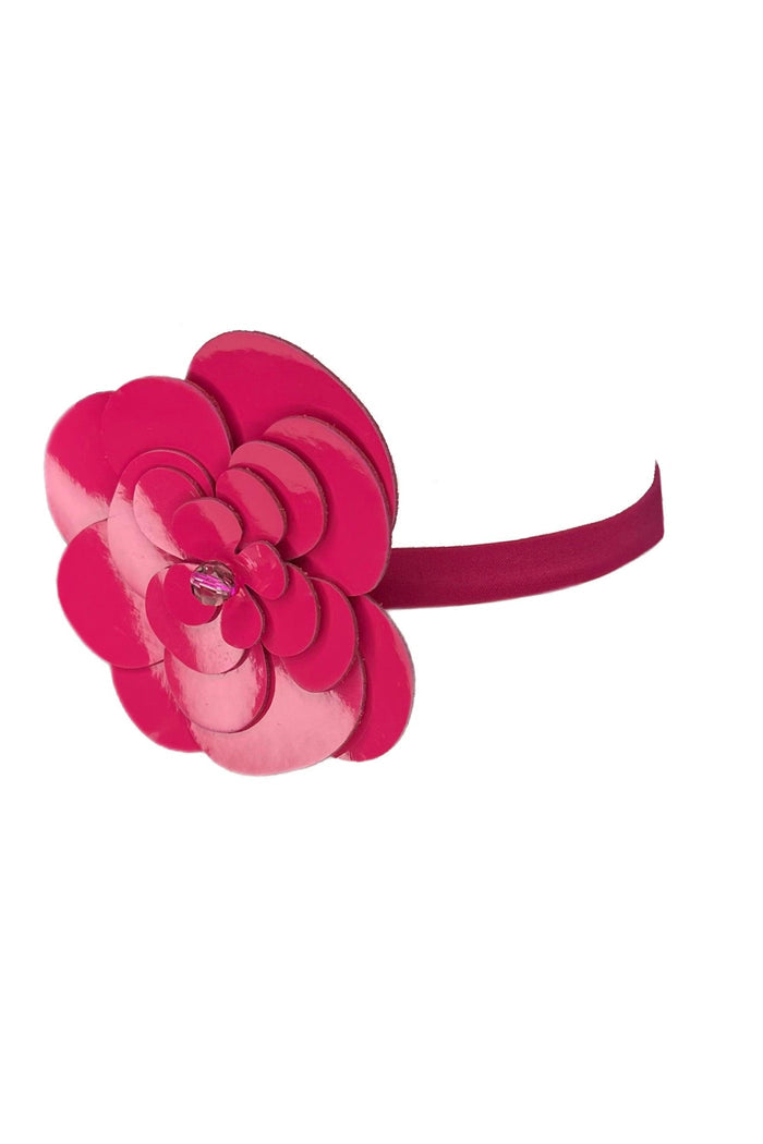 Choker Floralle fuchsia - yesUndress