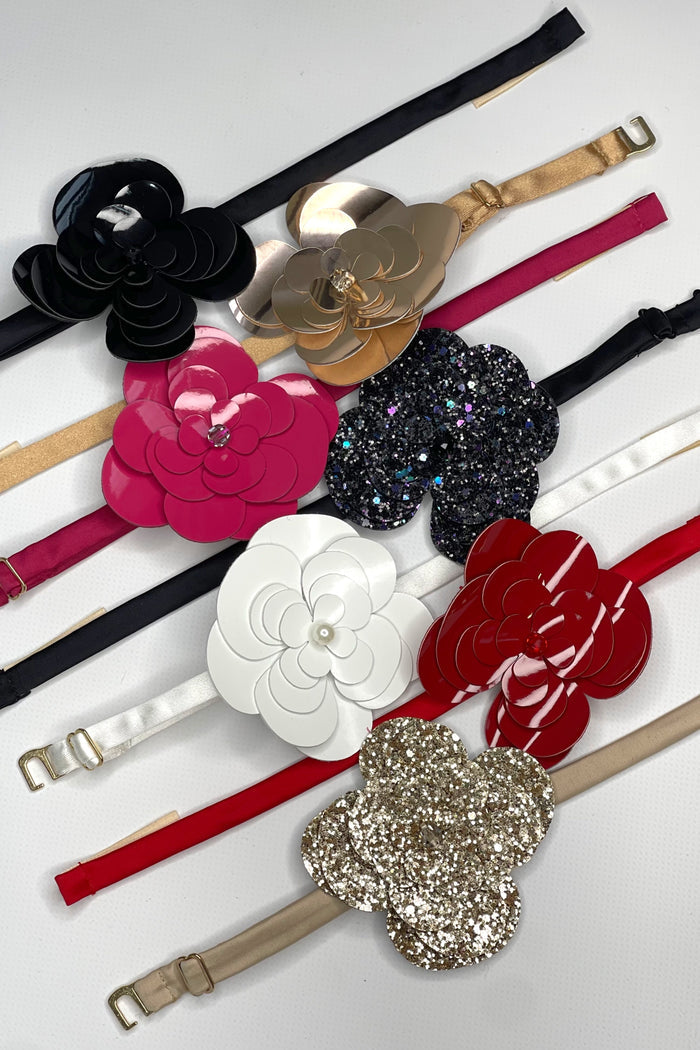 Choker Floralle white