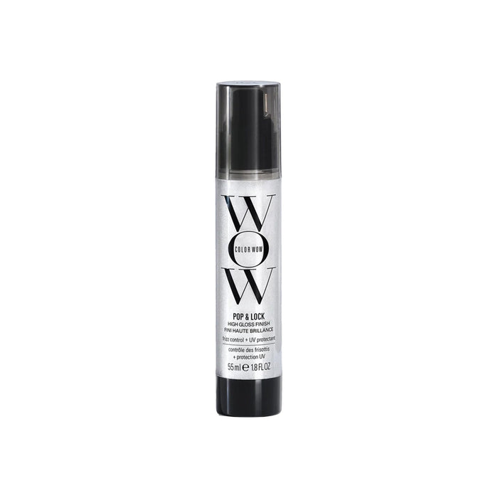 COLOR WOW Pop & Lock High Gloss Finish Frizz Control & UV Protectant 55ml Pump Dispenser