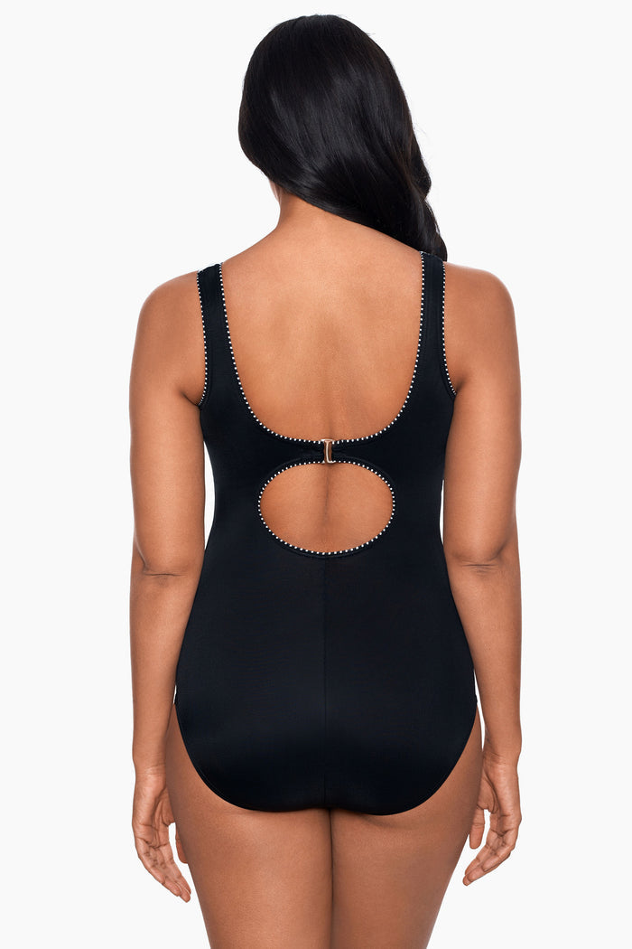 Colorblock Touche One Piece Swimsuit