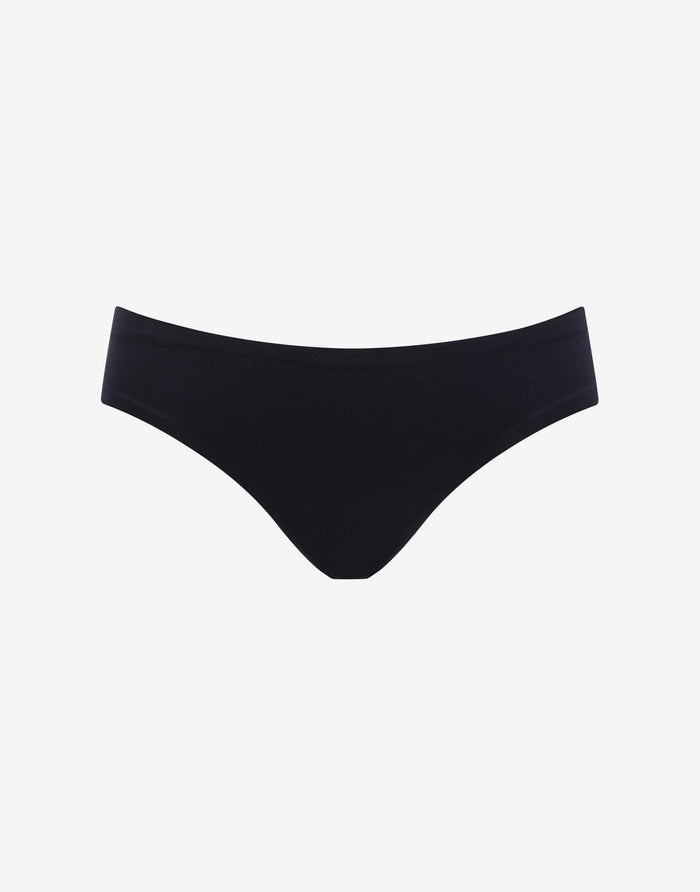 ComfortStretch Thong - Black - Nylon/spandex - ThirdLove