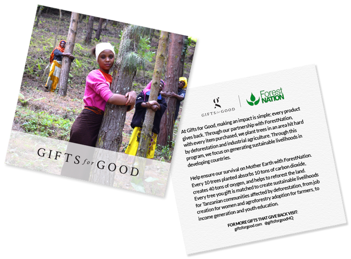 Congratulations Tree, We Plant 10 More Trees