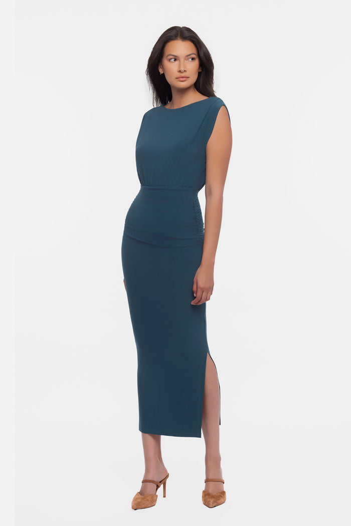 Cora solid shaping dress in Nova