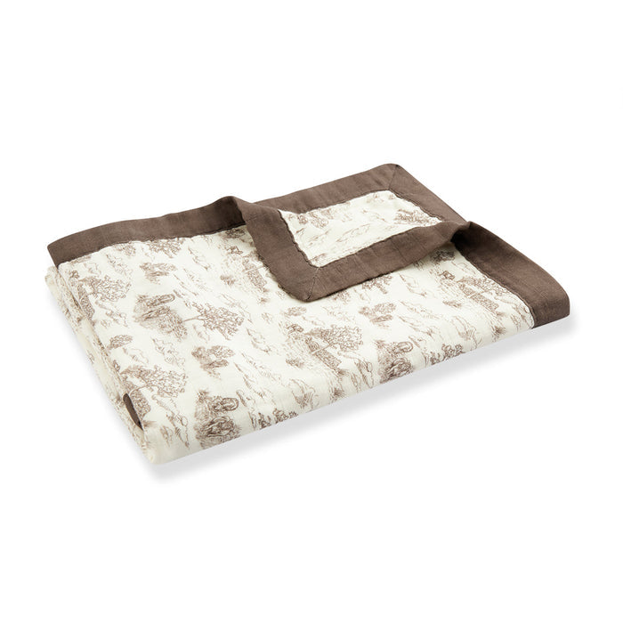 Country Toile Bamboo Big Lovey