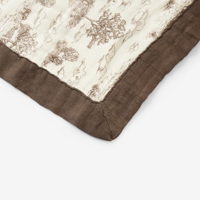 Country Toile Bamboo Big Lovey