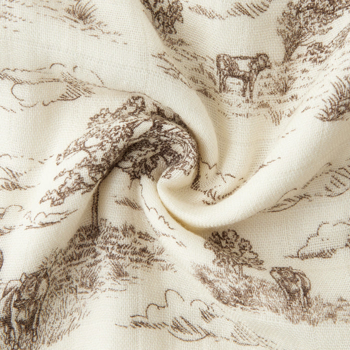 Country Toile Bamboo Big Lovey