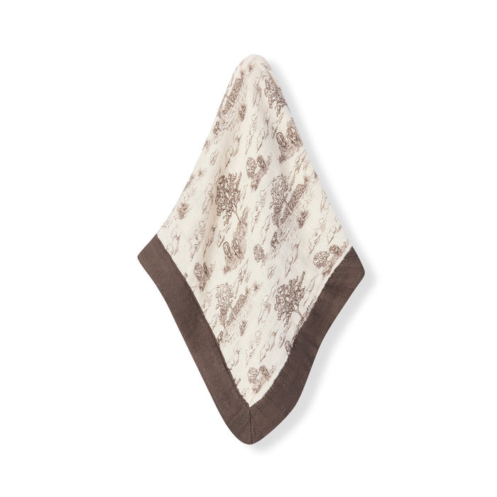 Country Toile Bamboo Mini Lovey - Babies in Bloom