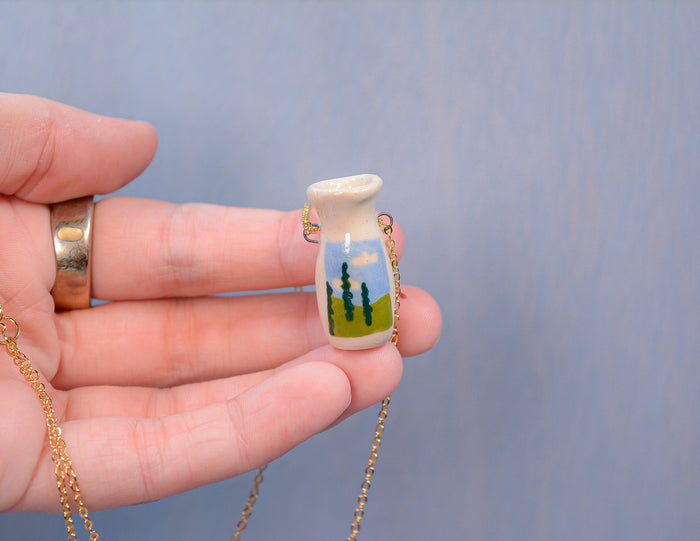 Countryside Vase Necklace