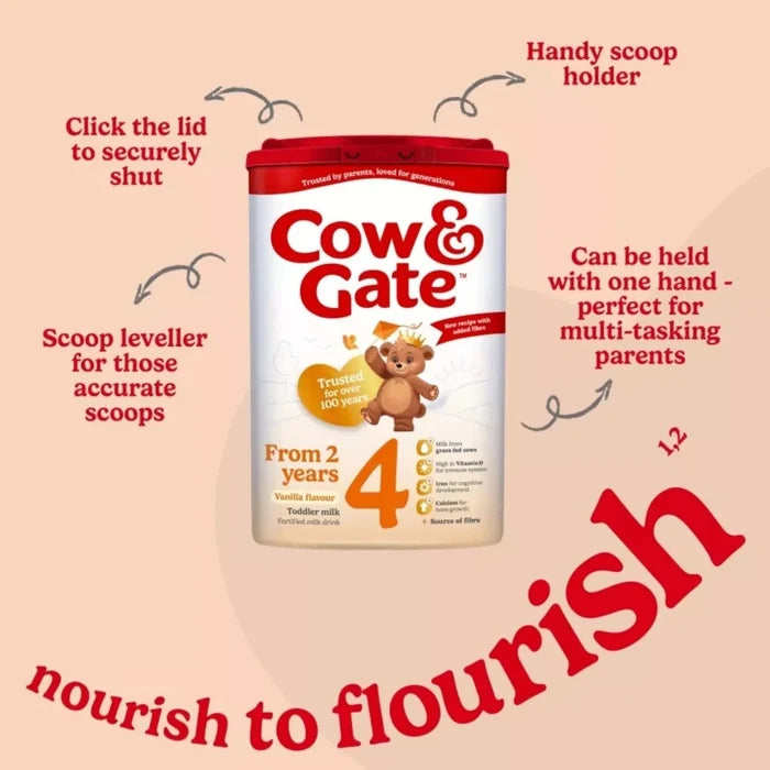 Cow & Gate 4 Toddler Milk Formula 2+ years 800g - ebebek
