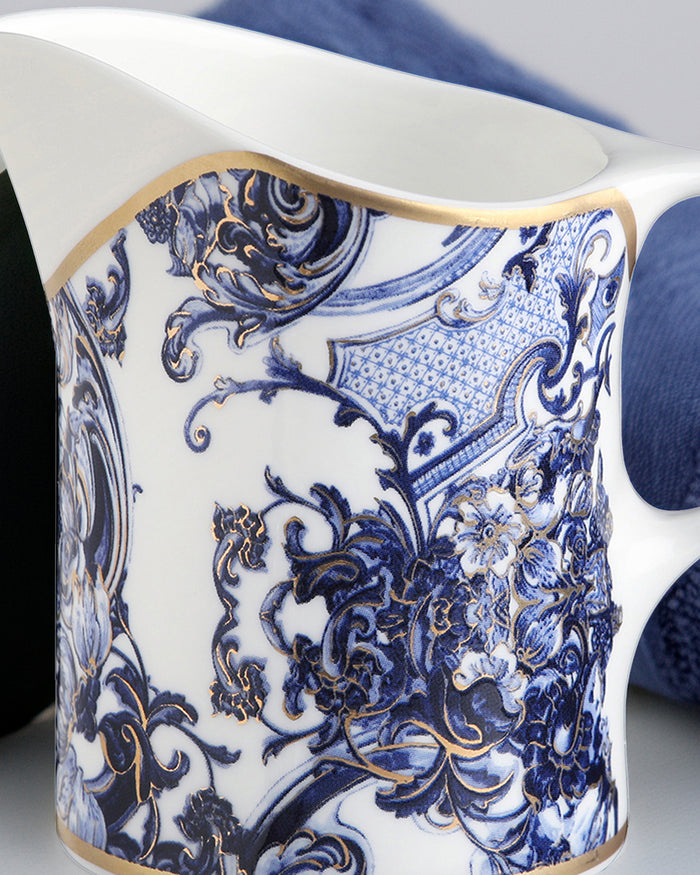 Creamer AZULEJOS   diam. 3.5", H 3.3"