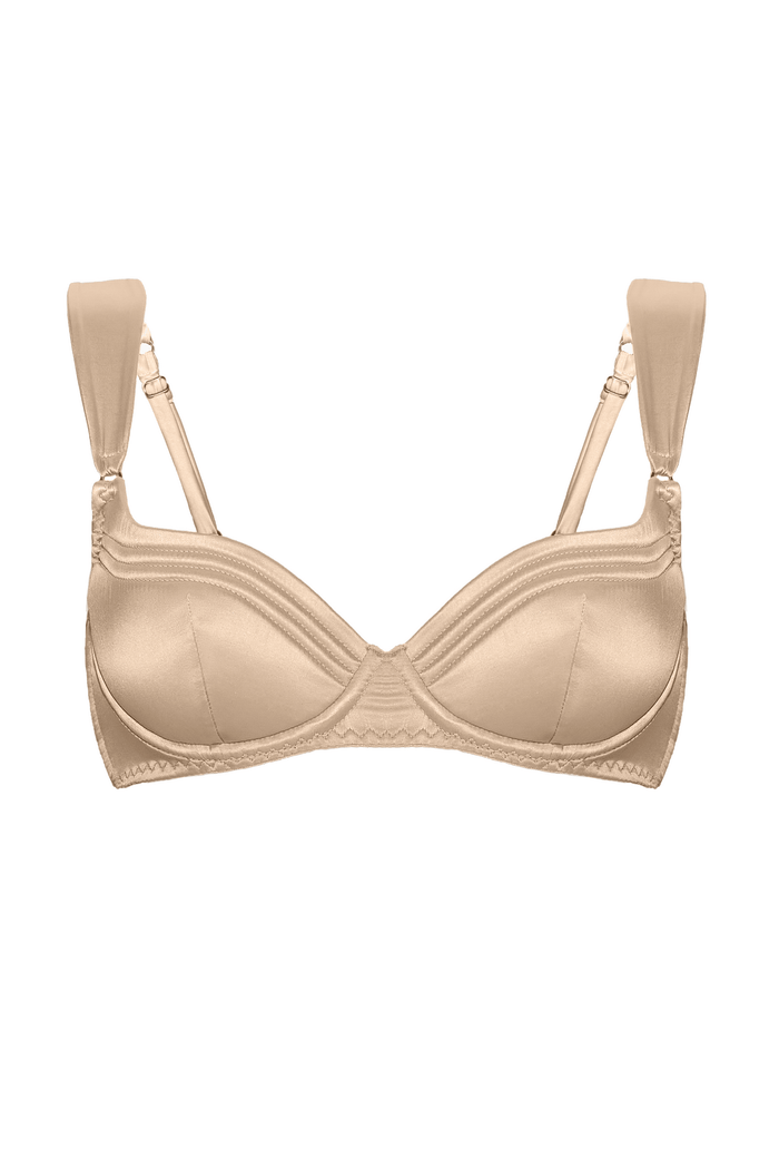 Cymothoe Beige bra - yesUndress