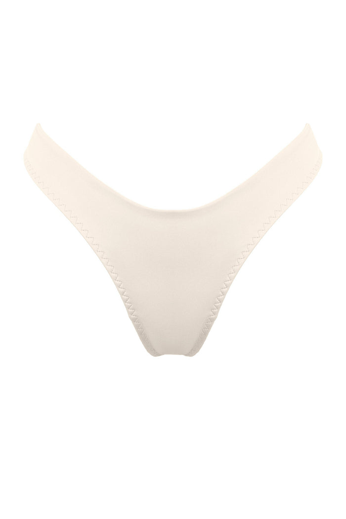 Cymothoe Ivory cream thongs
