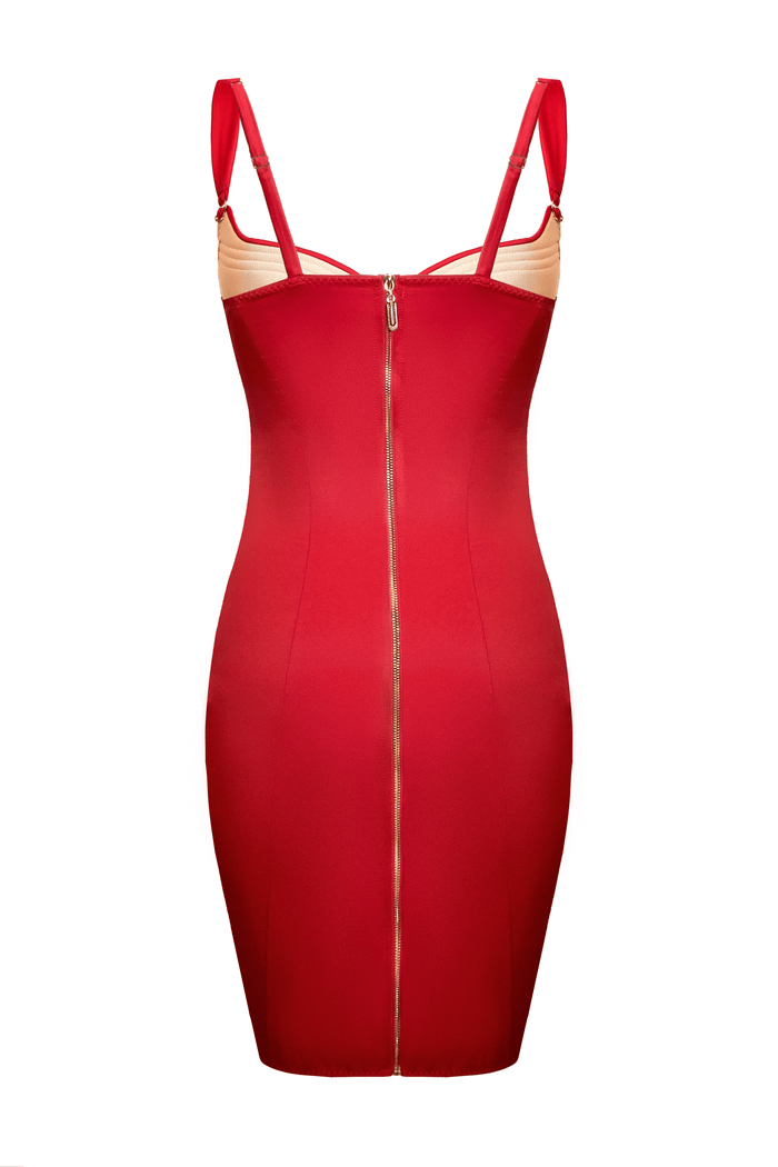 Cymothoe Red dress - yesUndress