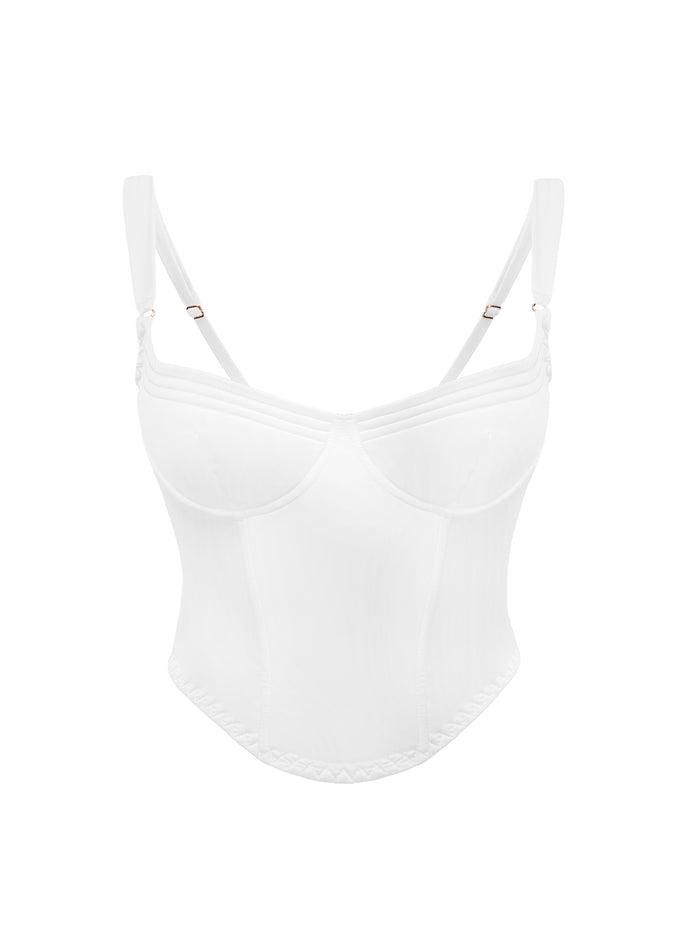 Cymothoe Short Ivory corset