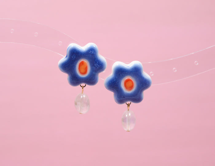Daisy Gem Earrings