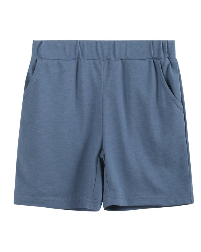 Dark Blue Boys Mallard Short - Lil Cactus