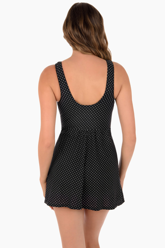 DD-Cup Marais Swim Dress in Pin Point