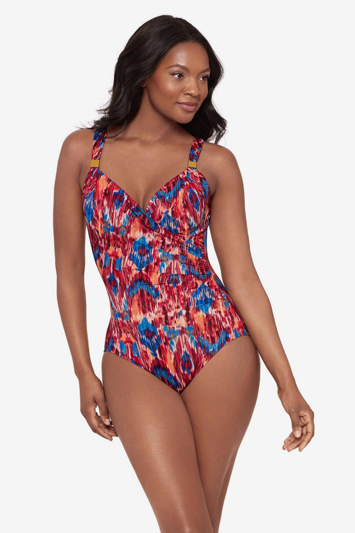 DD-Cup Siren One Piece in Ikat Dorado