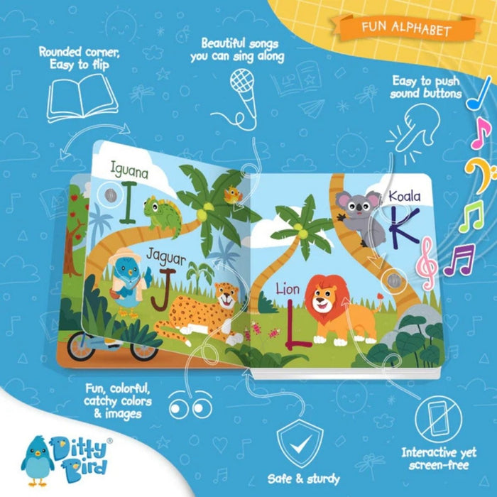 Ditty Bird ABC Fun Alphabet Book - ebebek - Black Friday