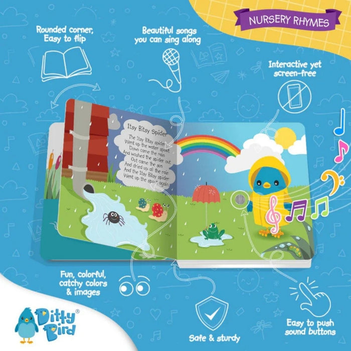 Ditty Bird Nursery Rhymes Book - ebebek - Black Friday
