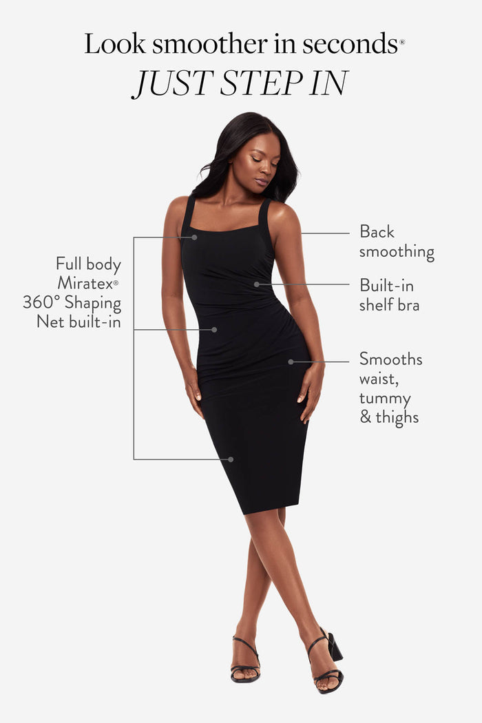 Diva Shaping Dress in Black
