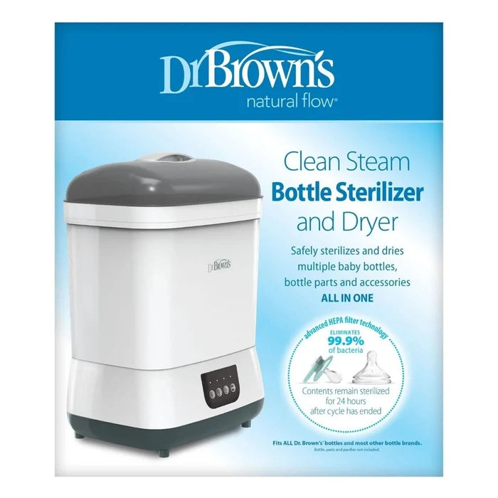 Dr. Brown's Clean Steam Bottle Steriliser & Dryer - ebebek - Black Friday