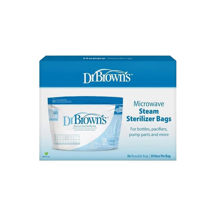 Dr. Brown's Microwave Steam Steriliser Bags 5 pcs - ebebek - Black Friday