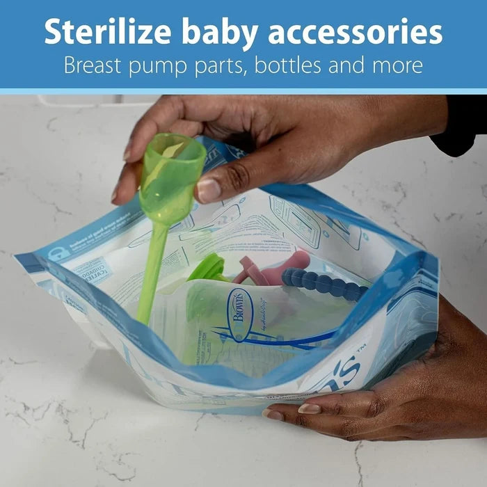 Dr. Brown's Microwave Steam Steriliser Bags 5 pcs - ebebek - Black Friday