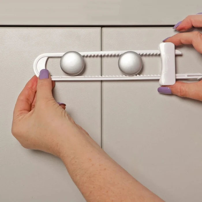 Dreambaby Sliding Cabinet Lock - White - ebebek - Black Friday