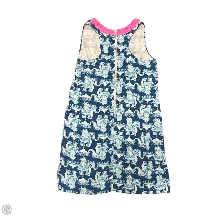 Dress Designer By Lilly Pulitzer In Blue & Pink, Size: M