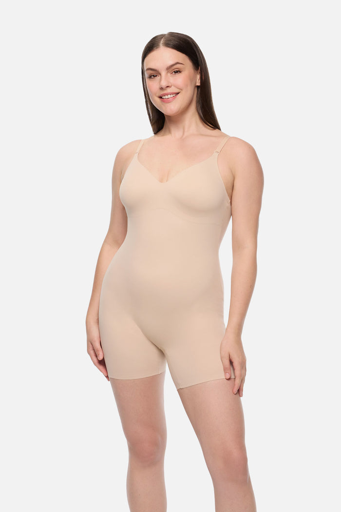 Dress Rehearsal Low Back Mid Thigh Bodysuit