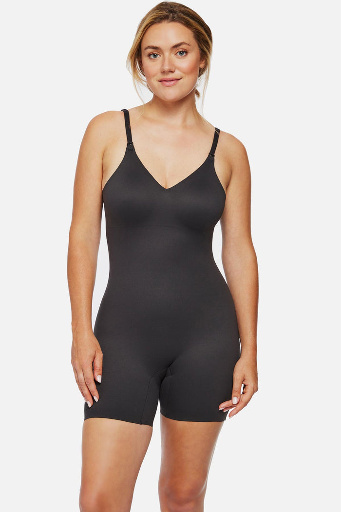 Dress Rehearsal Low Back Mid Thigh Bodysuit