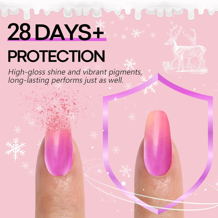 Dry Rose Poly Nail Gel Kit MODELONES #