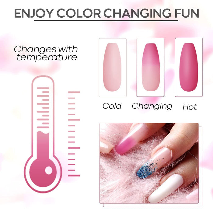 Dry Rose Poly Nail Gel Kit MODELONES #