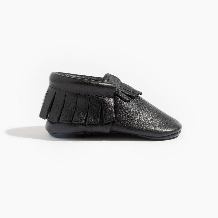 Ebony Moccasin Baby Shoe - Babies in Bloom
