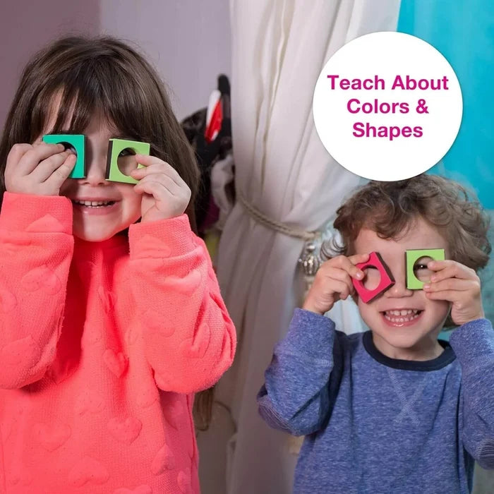 Edushape Magnetic Shapes with Board, 54 pcs - ebebek - Black Friday