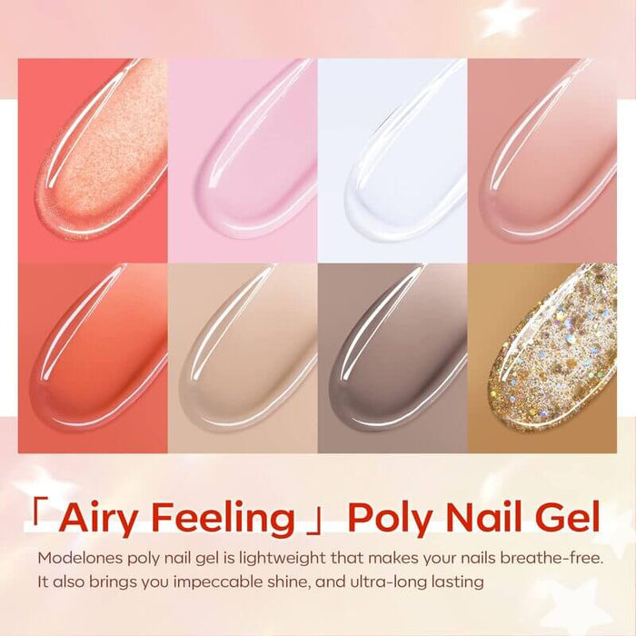 Elegant Poly Nail Gel Kit MODELONES #
