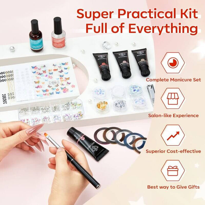 Elegant Poly Nail Gel Kit MODELONES #