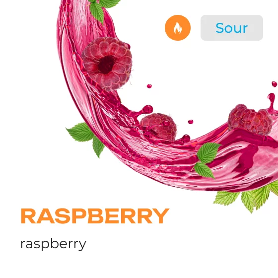 Element Earth Line Raspberry Hookah Flavors -